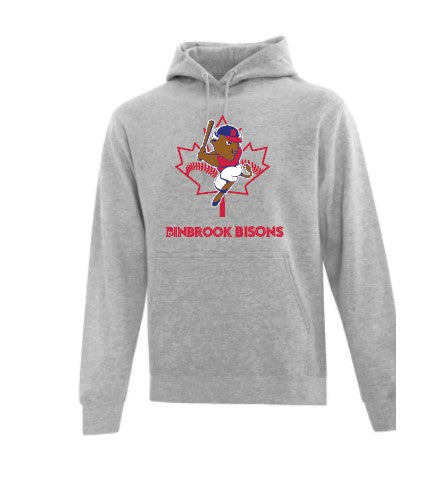 BINBROOK BASEBALL COTTON BLEND HOODY